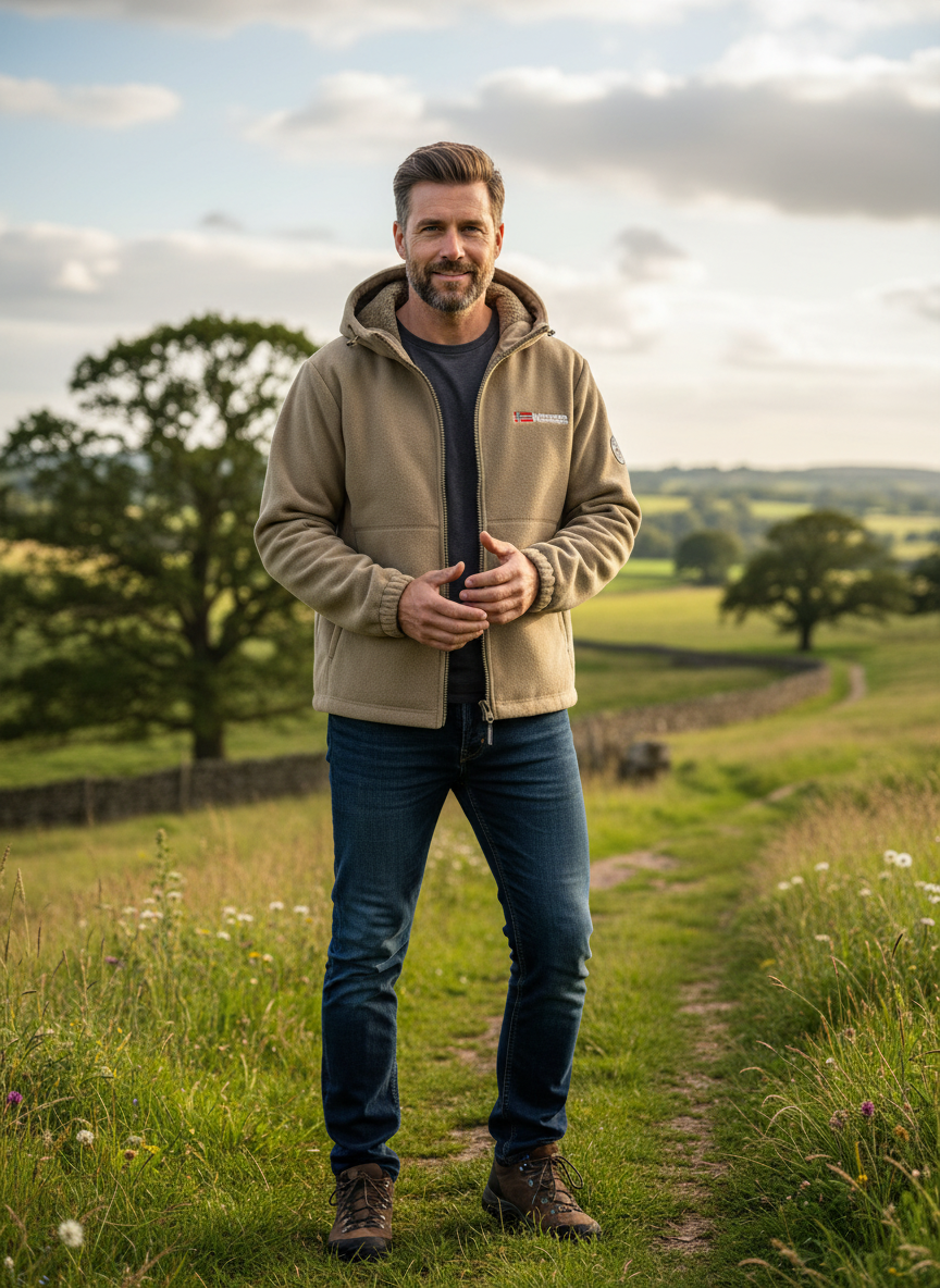 Nathaniel / Termisk Fleece Vinterjacka